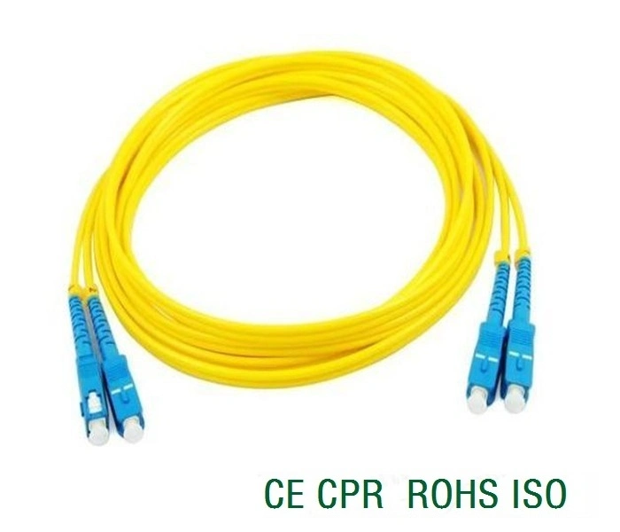 Connector Cable Single Mode LC to LC Optical Fiber Patch Cord