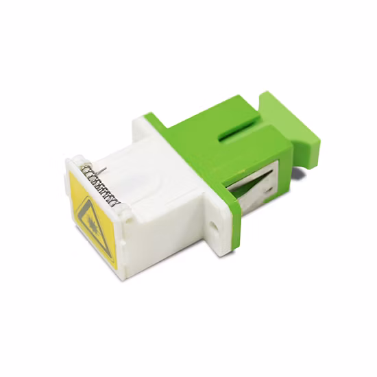 FTTH-Flanschkoppler Sm Auto Shutter Sc/APC-Glasfaseradapter