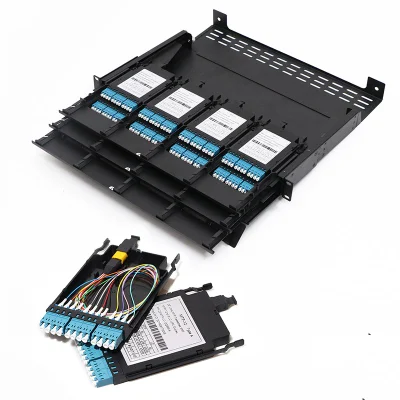 Werksverkauf 48 72 96 144 Core MPO Mpt Fiber Distribution Frame, Modulbox