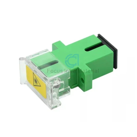 Sc APC Upc Sm Simplex Teilnehmer-Glasfaseradapter Sc/APC Sm Simplex mit Flansch für Glasfasergeräte