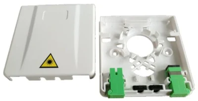 FTTH Wandsteckdose Kunststoff 86 Face Box Mini Fiber Optical Distribution Box
